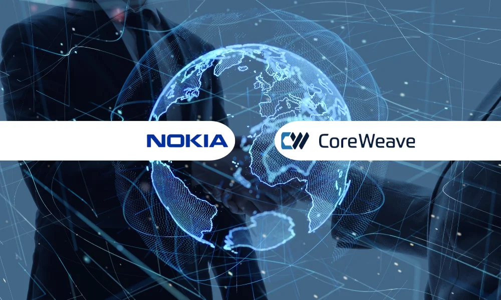 Nokia selected by CoreWeave to provide networking backbone behind hyperscale AI cloud