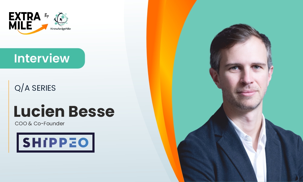 Lucien Besse, COO & Co-Founder at Shippeo