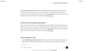 ChatGPT Search