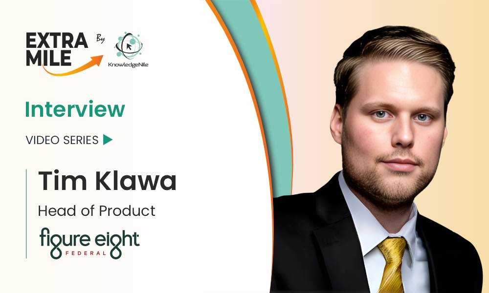 Tim Klawa, Head of Product of Figure Eight Federal