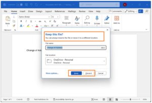 Microsoft Word Update - Step 3