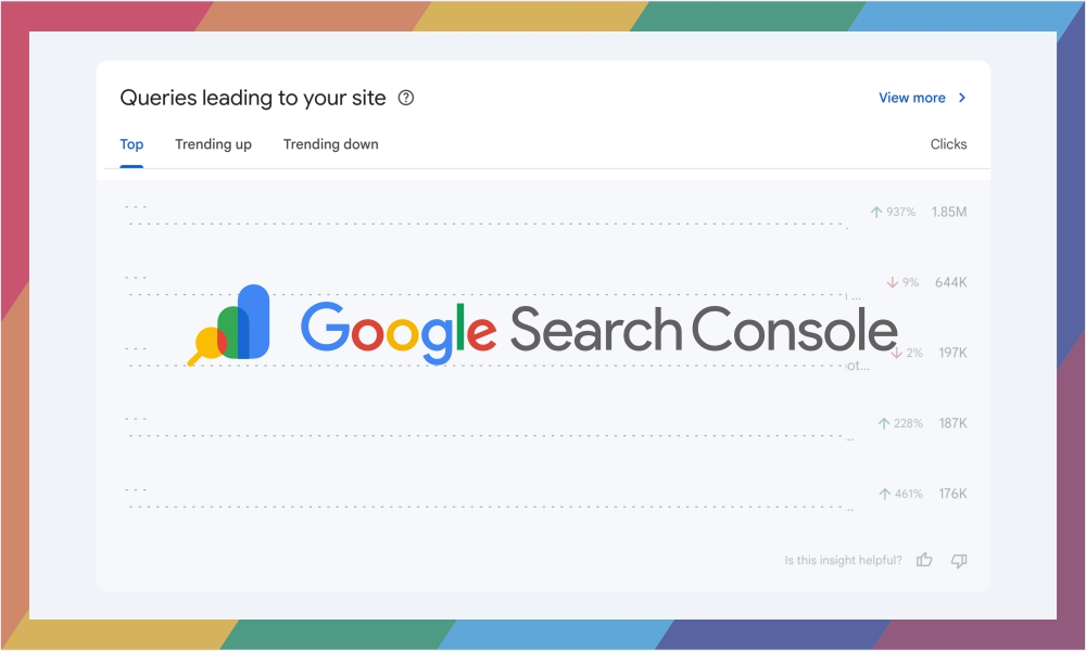 Query Groups' in Search Console