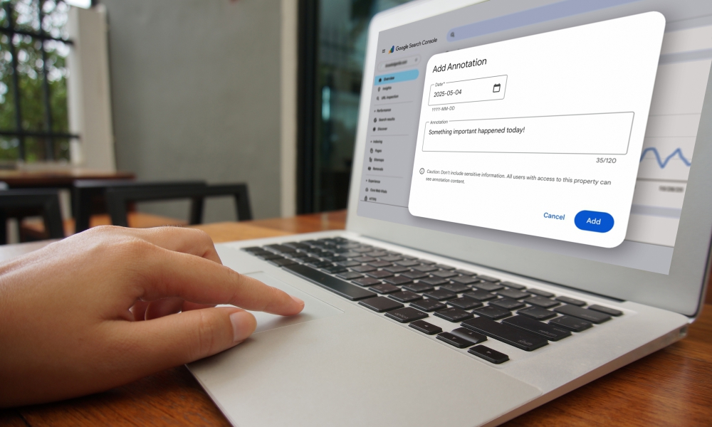 Google Search Console Introduces Custom Annotations