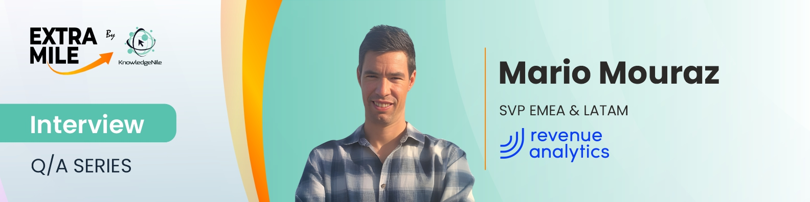 Interview with Mario Mouraz at Revenue Analytics - Knowledgenile