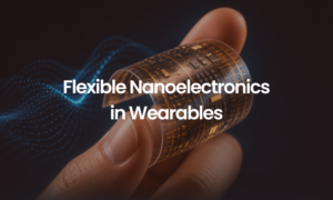 Flexible Nanoelectronics in Wearables