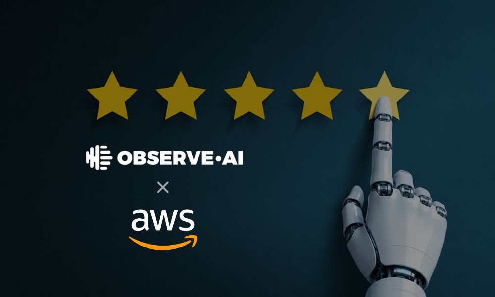 Observe.AI Collaborates With AWS