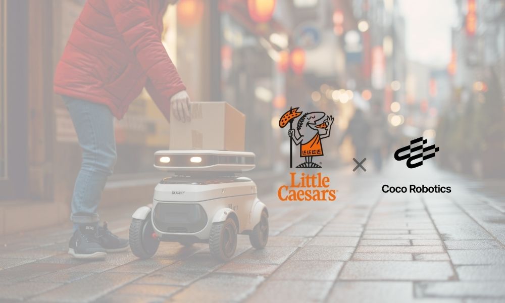 Little Caesars partners with Coco Robotics