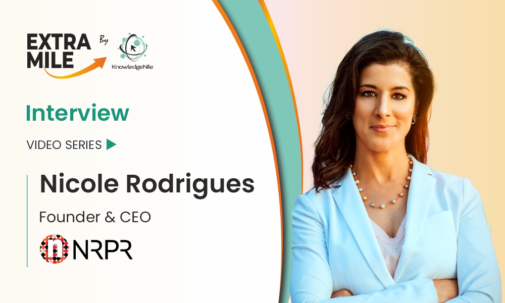 Nicole Rodrigues, Founder and CEO at NRPR Group