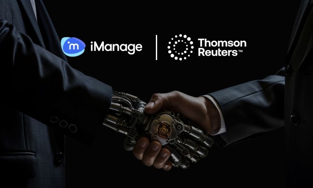 iManage and Thomson Reuters Partner