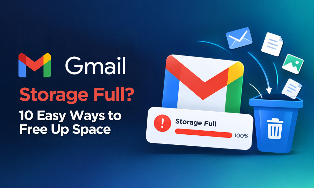 Gmail Storage Full 10 Ways to Free Up Space Gmail Storage Full 10 Ways to Free Up Space