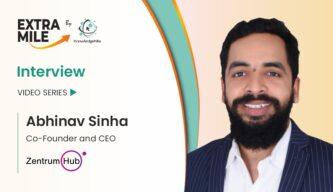 Abhinav Sinha, CEO and Co-Founder of ZentrumHub