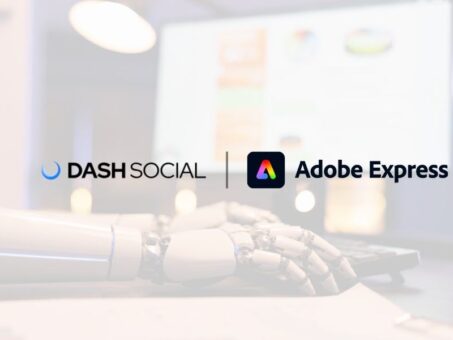 Dash Social integrates Adobe Express