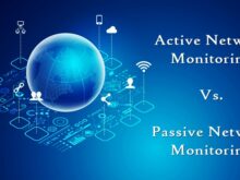 active vs. passive network monitoring