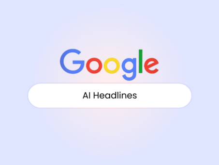 Google AI headline rewrites test