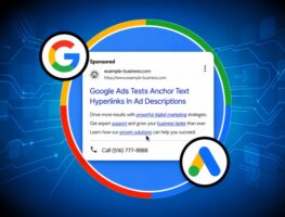 Hyperlinks in Search Ad