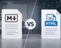 Markdown vs HTML