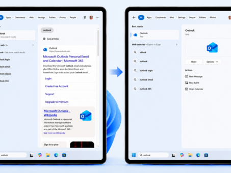 Microsoft Improves Windows Search Box