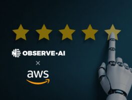 Observe.AI Collaborates With AWS