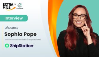 Sophia Pope Senior Director and Site Leader for ShipStation APAC