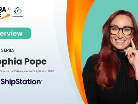 Sophia Pope Senior Director and Site Leader for ShipStation APAC Sophia Pope Senior Director and Site Leader for ShipStation APAC